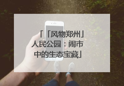 「风物郑州」人民公园：闹市中的生态宝藏