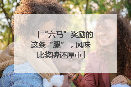 “六马”奖励的这条“腿”，风味比奖牌还厚重