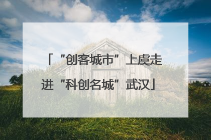 “创客城市”上虞走进“科创名城”武汉