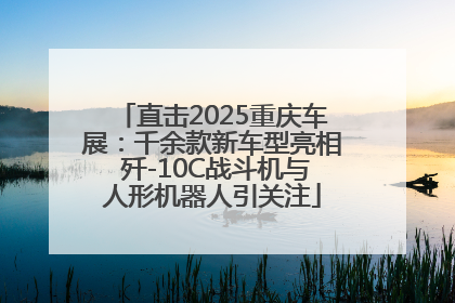 直击2025重庆车展：千余款新车型亮相 歼-10C战斗机与人形机器人引关注
