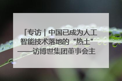 专访｜中国已成为人工智能技术落地的“热土”——访博世集团董事会主席斯特凡·哈通