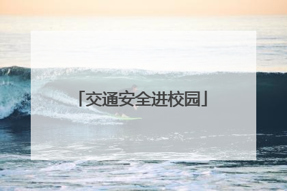 交通安全进校园