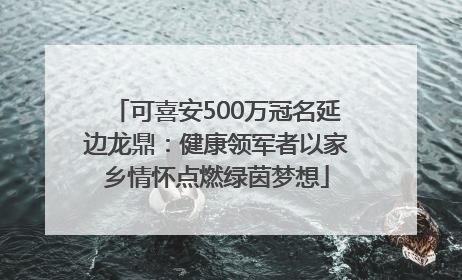 可喜安500万冠名延边龙鼎：健康领军者以家乡情怀点燃绿茵梦想