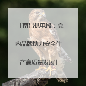 南昌供电段：党内品牌助力安全生产高质量发展