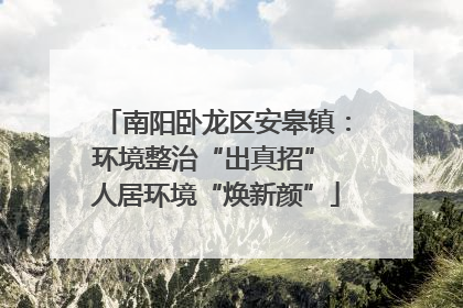 南阳卧龙区安皋镇：环境整治“出真招” 人居环境“焕新颜”