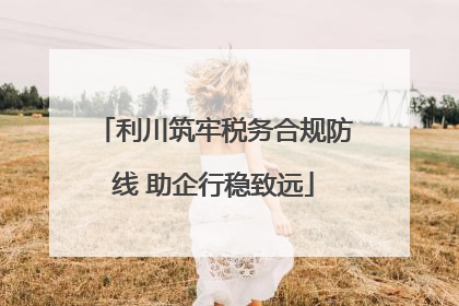 利川筑牢税务合规防线 助企行稳致远