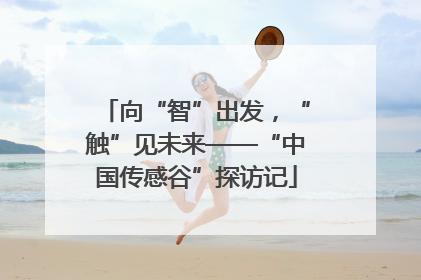 向“智”出发，“触”见未来——“中国传感谷”探访记
