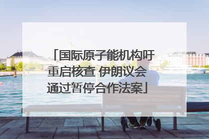 国际原子能机构吁重启核查 伊朗议会通过暂停合作法案