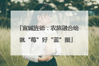 宣城旌德：农旅融合绘就“莓”好“蓝”图