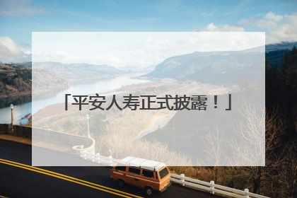 平安人寿正式披露！