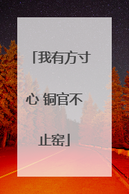我有方寸心 铜官不止窑