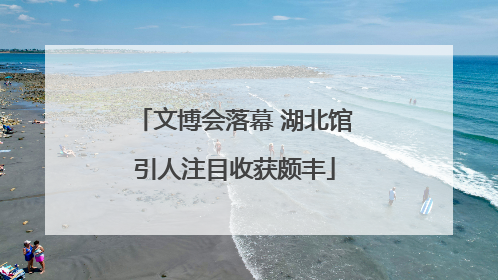 文博会落幕 湖北馆引人注目收获颇丰