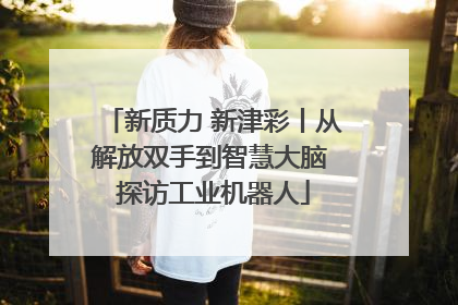 新质力 新津彩丨从解放双手到智慧大脑 探访工业机器人