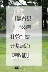 景谷县：“公房社管”提升基层治理效能