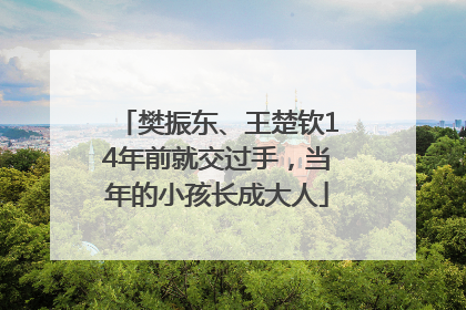 樊振东、王楚钦14年前就交过手，当年的小孩长成大人