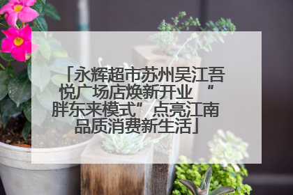 永辉超市苏州吴江吾悦广场店焕新开业 “胖东来模式”点亮江南品质消费新生活