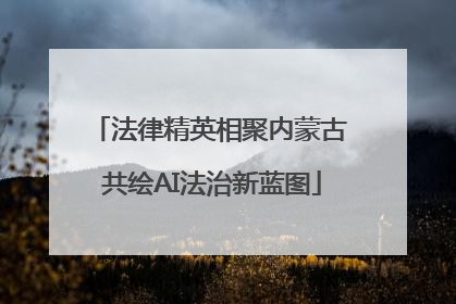 法律精英相聚内蒙古 共绘AI法治新蓝图