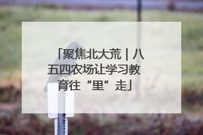 聚焦北大荒｜八五四农场让学习教育往“里”走