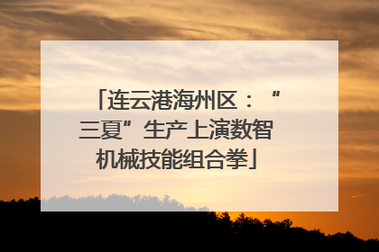 连云港海州区：“三夏”生产上演数智机械技能组合拳