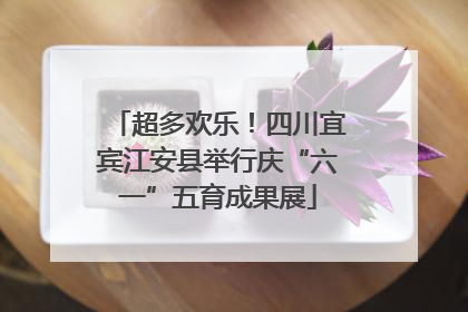 超多欢乐！四川宜宾江安县举行庆“六一”五育成果展