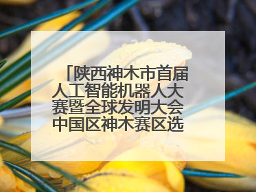 陕西神木市首届人工智能机器人大赛暨全球发明大会中国区神木赛区选拔赛隆重举行