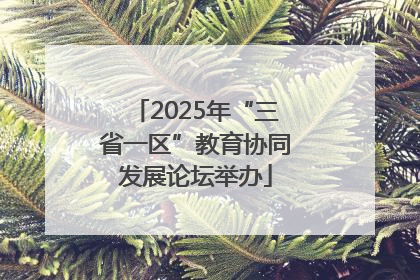 2025年“三省一区”教育协同发展论坛举办