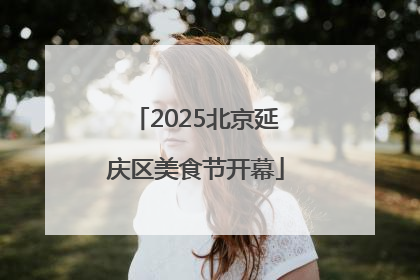 2025北京延庆区美食节开幕