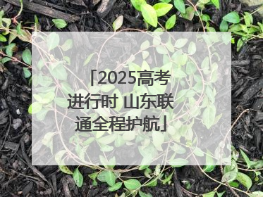 2025高考进行时 山东联通全程护航